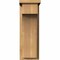 Ekena Millwork Huntington Smooth Corbel w/Backplate, Western Red Cedar, 7 1/2"W x 10"D x 22"H COR08X10X22HUN01SWR - alternate 3